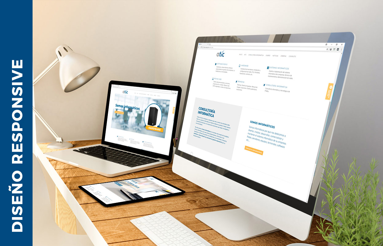 Diseño y desarrollo de páginas web