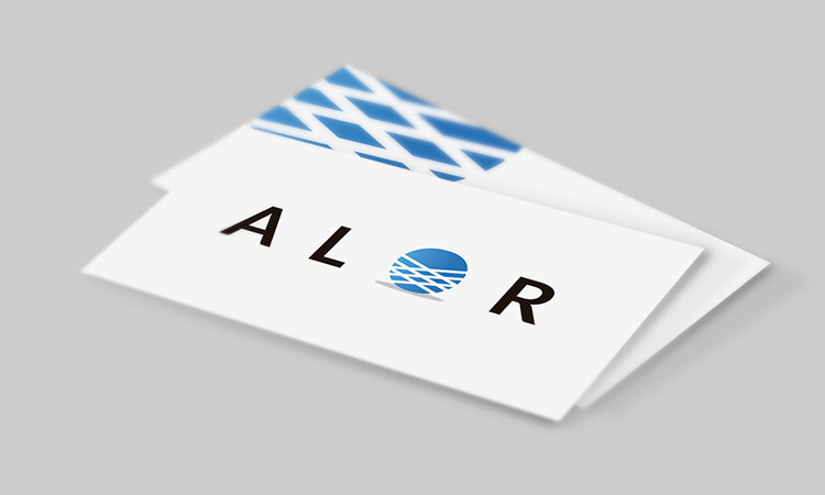 Diseño de tarjeta de visita para Alor-Tech